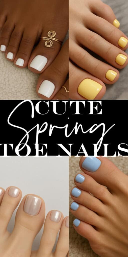 15 Spring Toenail Colors That Look Super Cute
