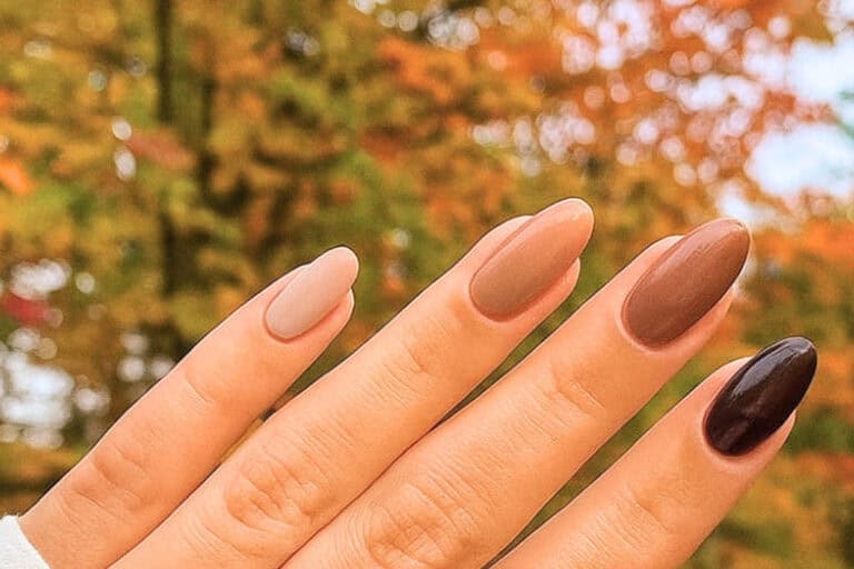 31 Favorite Neutral Fall Nails for Autumn