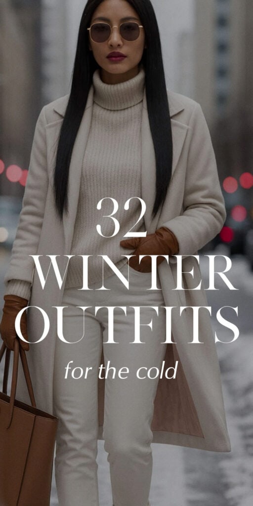 32 Cute & Chic Winter Outfits for the Cold