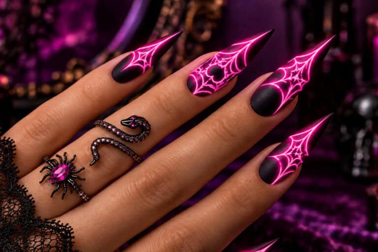15 Wickedly Edgy Halloween Nail Ideas I’m Obsesed With
